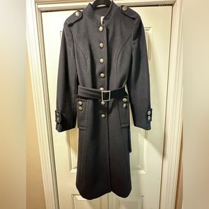 Ann Taylor LOFT - Military Wool Coat (Navy)